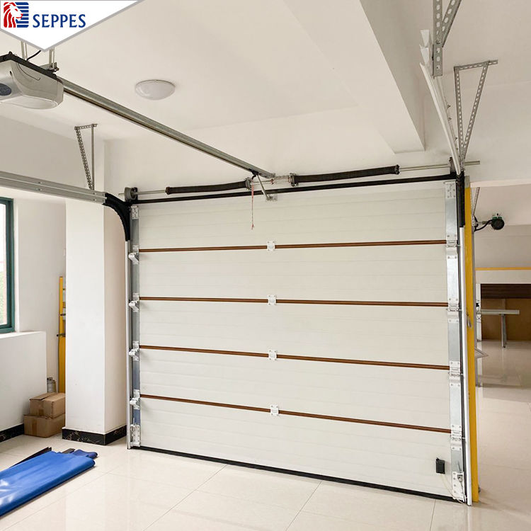 Modern Residential Commercial Sandwich Panel Sectional Insulated Garage Door