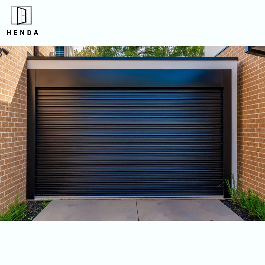 Us Standard High Speed Spiral Garage Aluminium Panel Rapid Roller Garage Door