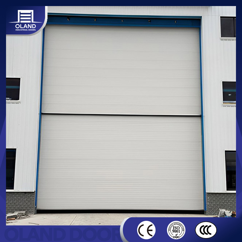 Hot Selling Sandwich Panel Modern Design Residential Manufacturer Overhead Insulated Industrial Sectional Garage Door
