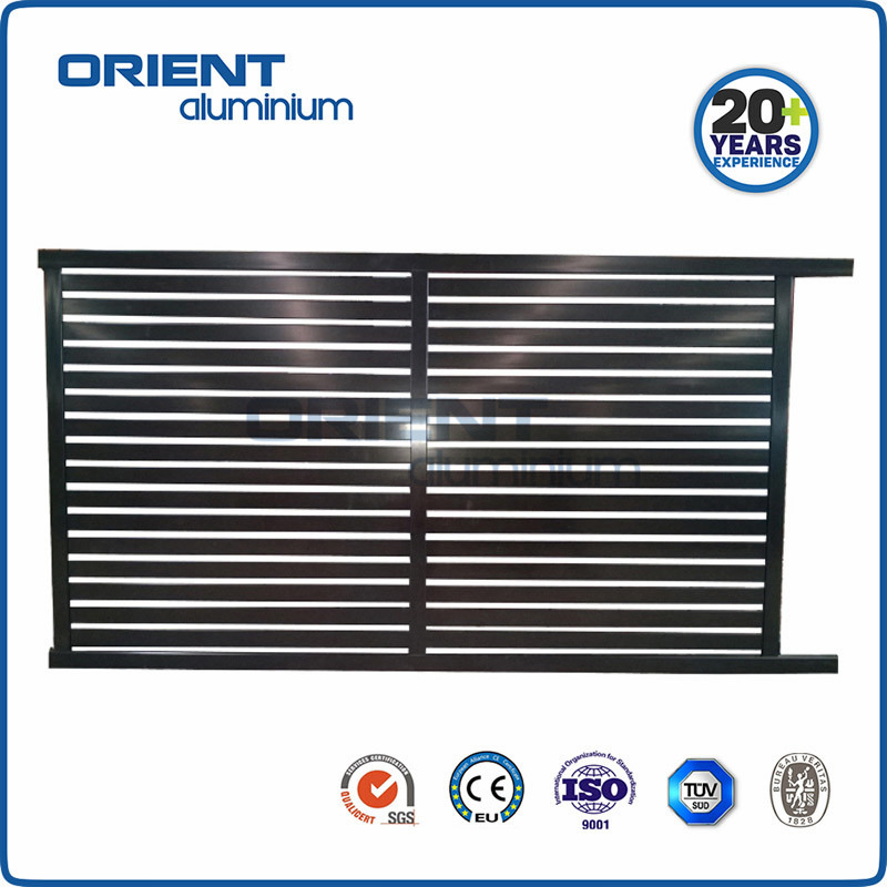 3000*1800mm Germany Market Aluminium/Wrought Iron Fence Gate/ Swing Gate Driveway Gate