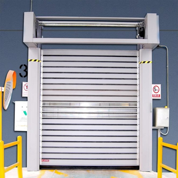 Wholesale High Quality Aluminum Alloy Polyethylene Soundproof High Speed Door