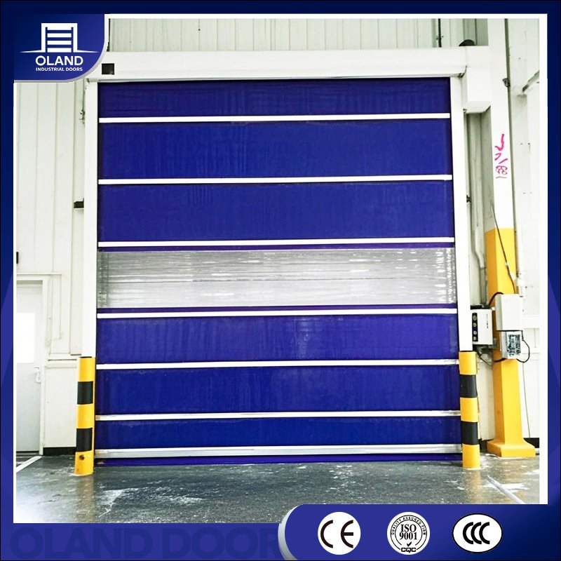 Wholesale Waterproof Security Interior PVC Automatic Motor High Speed Door Roll up Shutter Code Door for Warehouse or Clean Room Doors