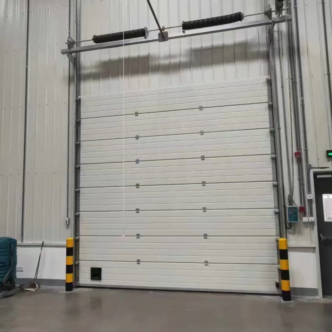 Vertical Lift up Overhead Sectional Garage Automated Industrial Sectional Doors
