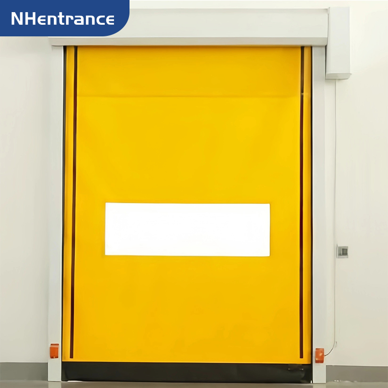 Premium PVC High Speed Zipper Roll up Door with Superior Sealing for Cleanroom Applications