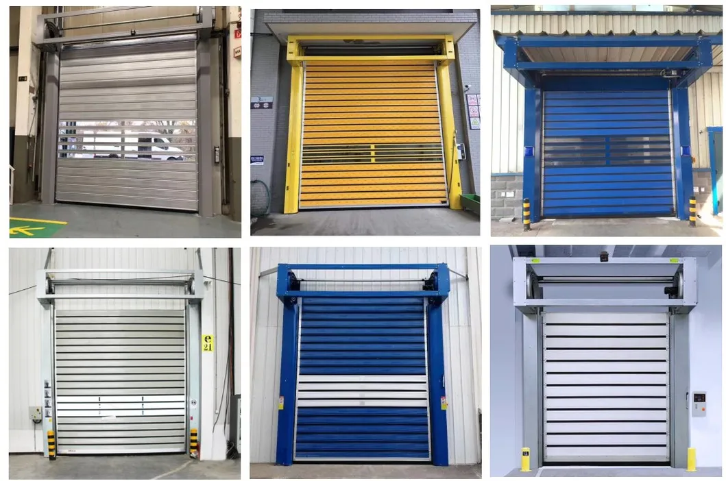 Aluminum High Speed Spiral Door