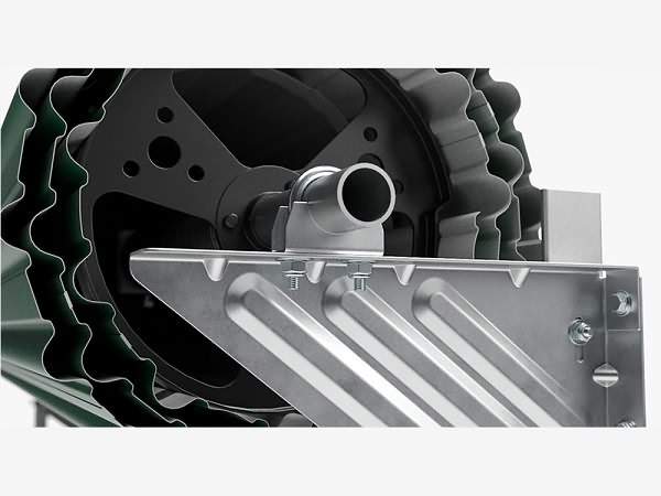 Automatic Galvanized Steel Fire Rated Rolling Shutter Finished