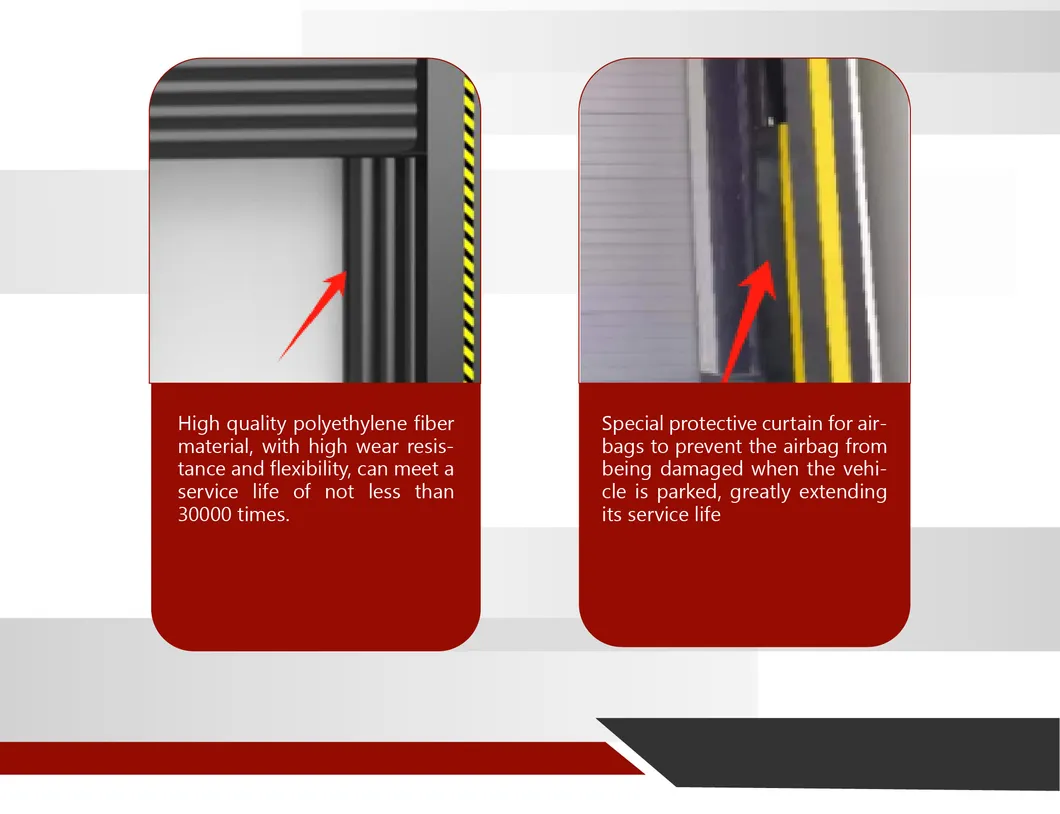 Industrial Telescopic Inflatable Dock Door Seal 5