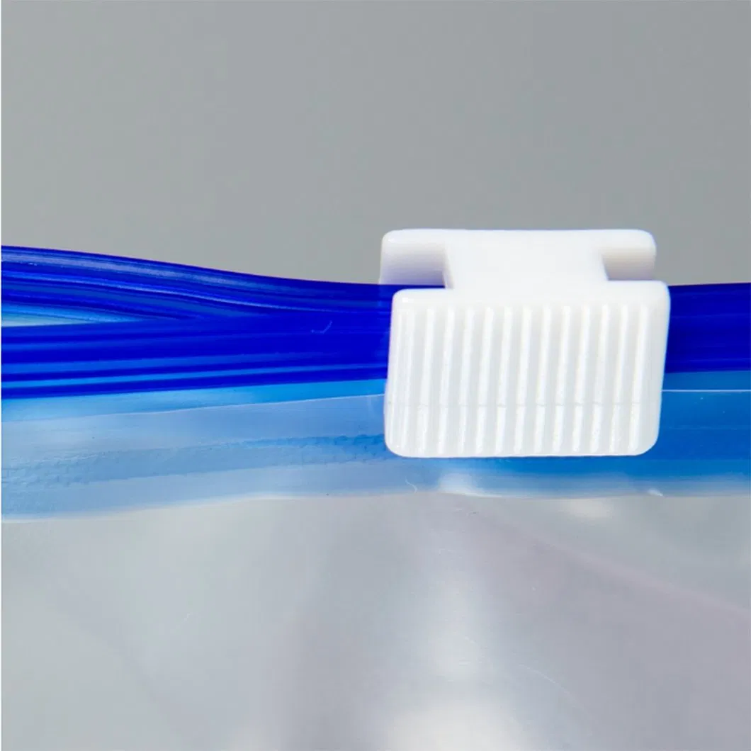 Wholesale PE Polyethylene Environmental Slide Lock Food Frozen Packing Zipper Bags