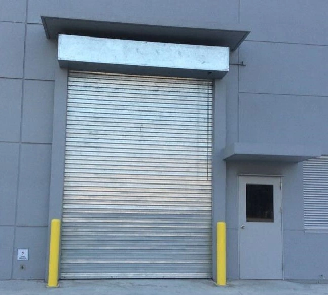 Industrial Exterior Industry Warehouse Aluminum Alloy Insulated Galvanized Steel Metal Aluminum Automatic Fire Rated Fire Prevention Roller Shutter Rolling Door