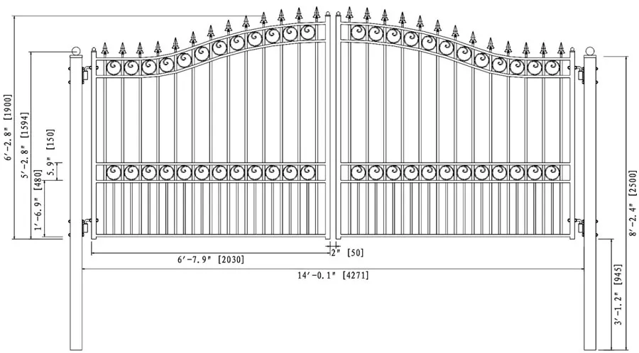 Wrought Iron Gate Overview