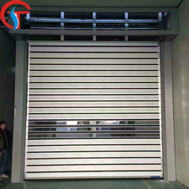 Automatic Vertical Aluminum Sectional Industrial Lift Interior Fast Spiral Garage Door