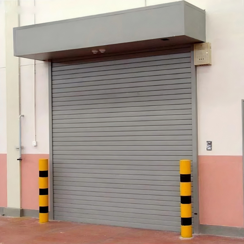 Durable Stainless Steel Fire Rated Thermal Insulation Commercial Rolling Shutter Door for Garages