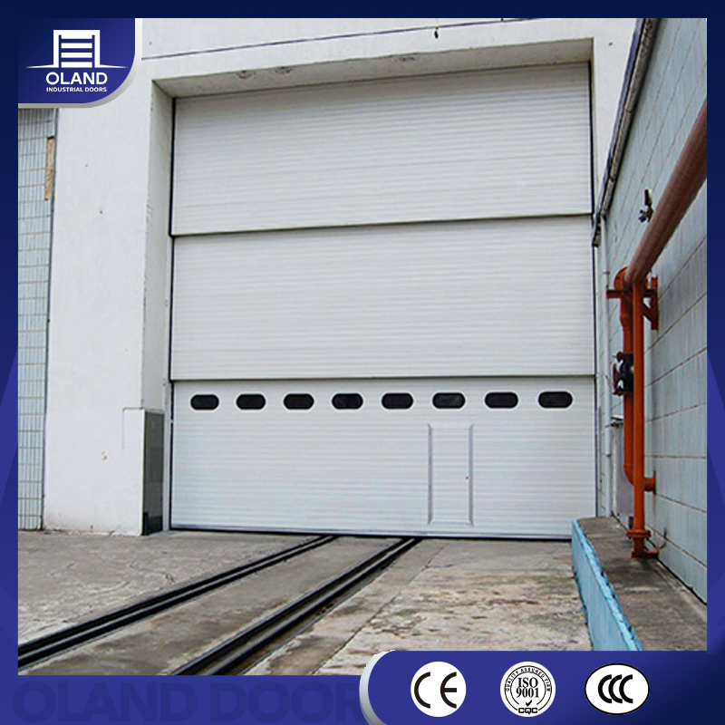 Hot Selling Sandwich Panel Modern Design Residential Manufacturer Overhead Insulated Industrial Sectional Garage Door
