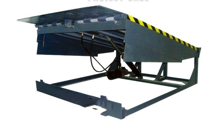 Antiknock Vertical Hydraulic Stationary Heavy Duty Telescopic-Lip Garage Warehouse Lift Table Car Ramp Dock Leveler