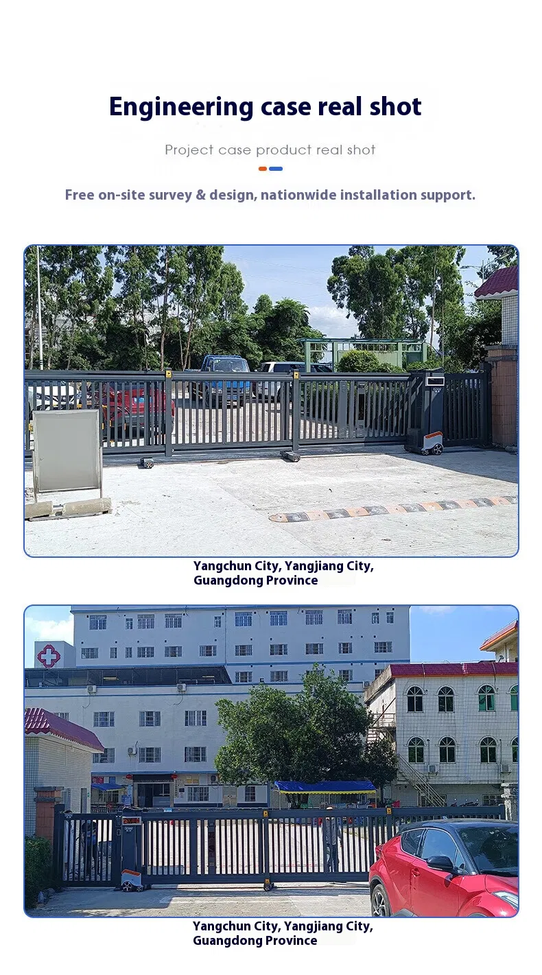 Telescopic Sliding Gate System