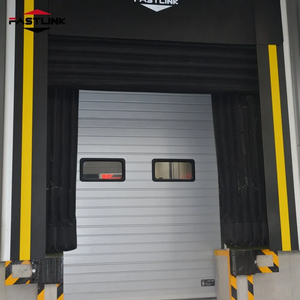 Logistic Customized PVC Fabric Increased Security and Protection Automatic Inflatable Loading Dock Shelter Compression Dock Seals