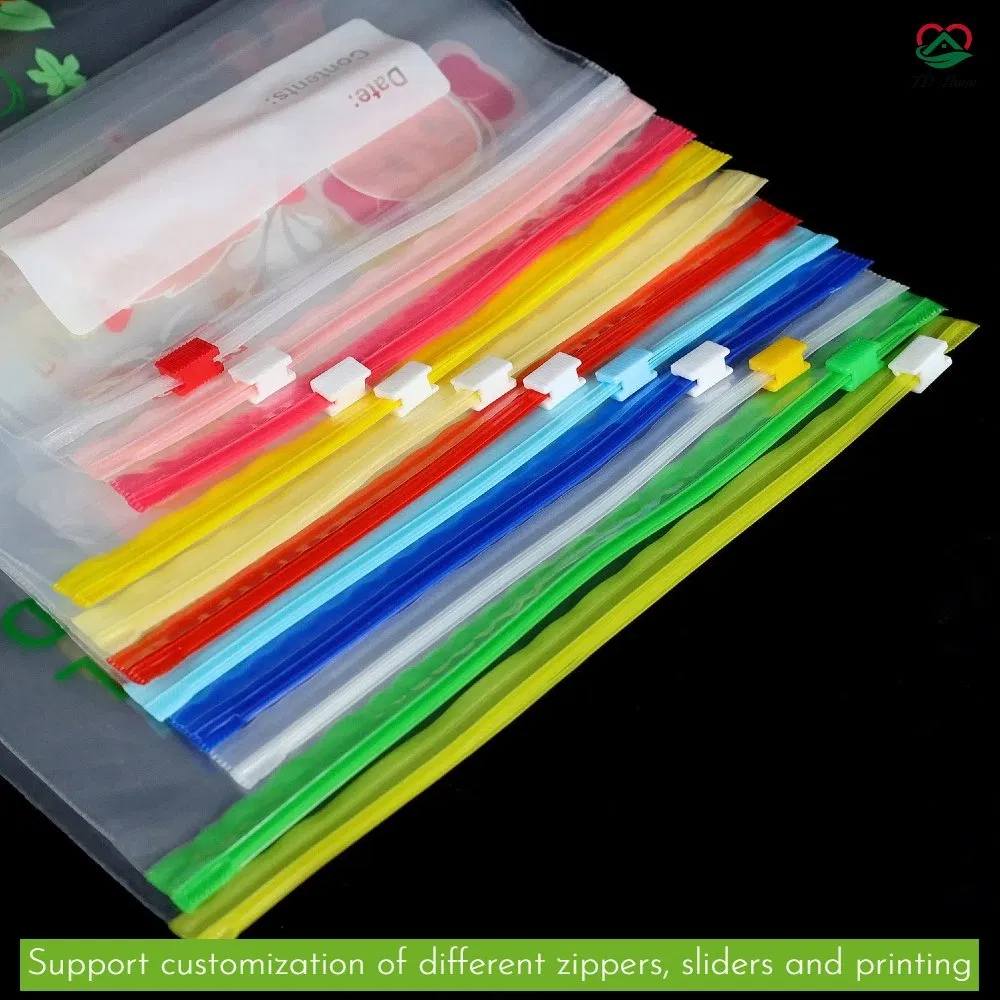 Polyethylene Food Freezer Gallon Slider Ziplock Bags for Candy Nuts Snacks Vegetable Storage