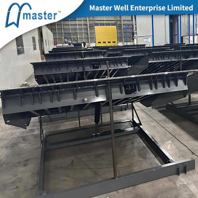 Customized Color Container Telescopic Lip Warehouse Loading Dock Leveler