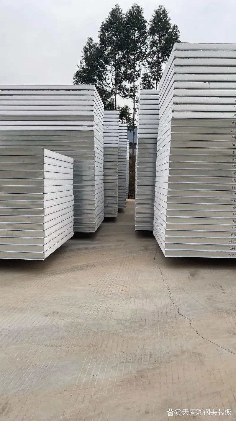 Peru Mexico Fireproof PU Sandwich Garage Door Panel CE Exterior Insulated Double Garage Door Panels 9X7