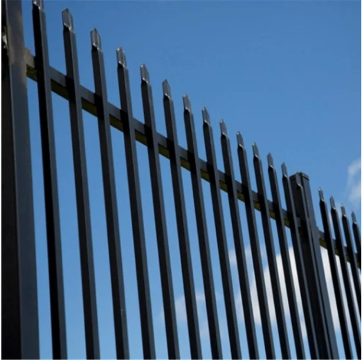 Manufacturers Wrought Iron Driveway Gate Villa Swing Gates Special Design Metal Fence Gate System for Safety Steel Fence Gates