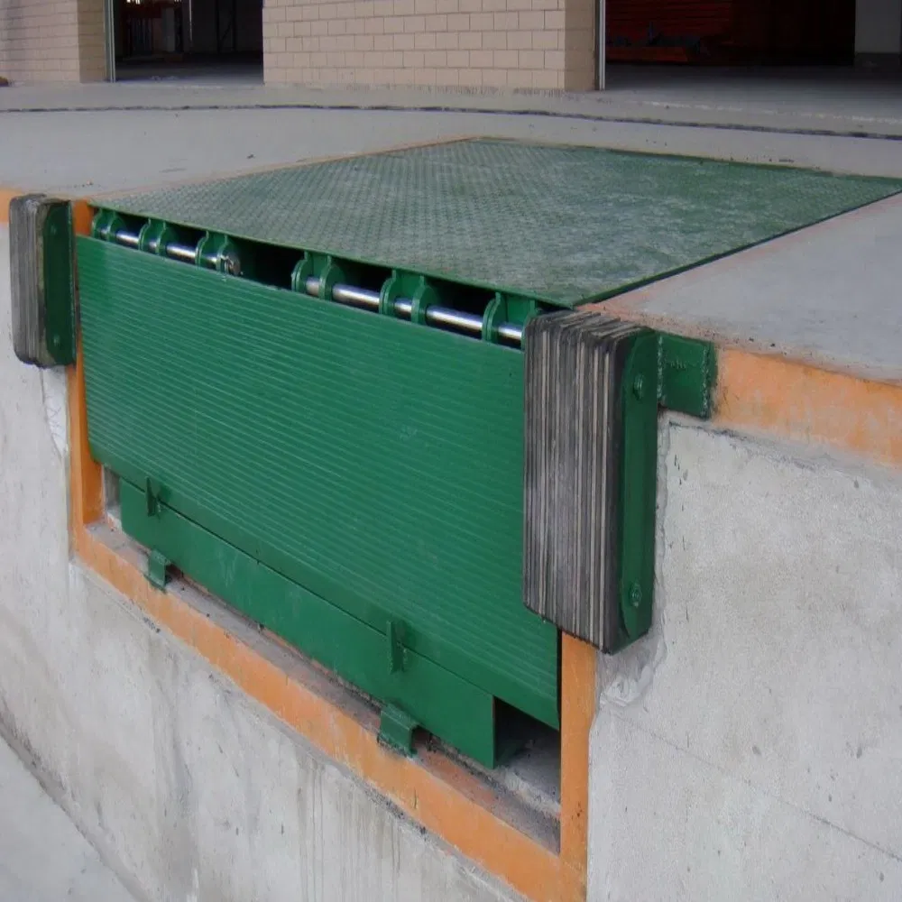 Antiknock Hydraulic Stationary Heavy Duty Telescopic-Lip Garage Warehouse Lift Table Car Ramp Dock Leveler