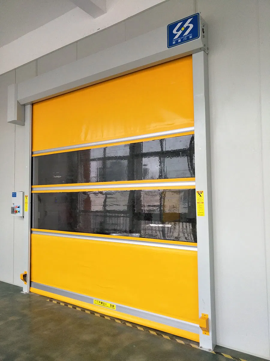 High-Speed PVC Roll-up Door for Clean Rooms and Parking