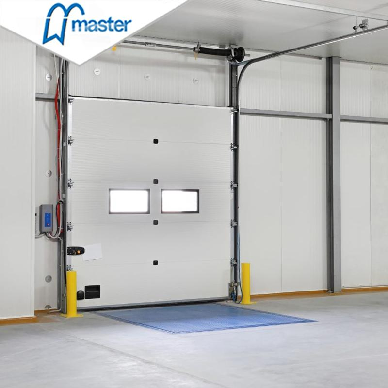 Commercial Automatic Overhead Steel Insulated Vertical Lift Metal Sectional Industrial Doors