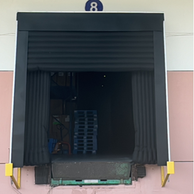 Inflatable Adjustable Dock Seal for Warehouse Loading Platform