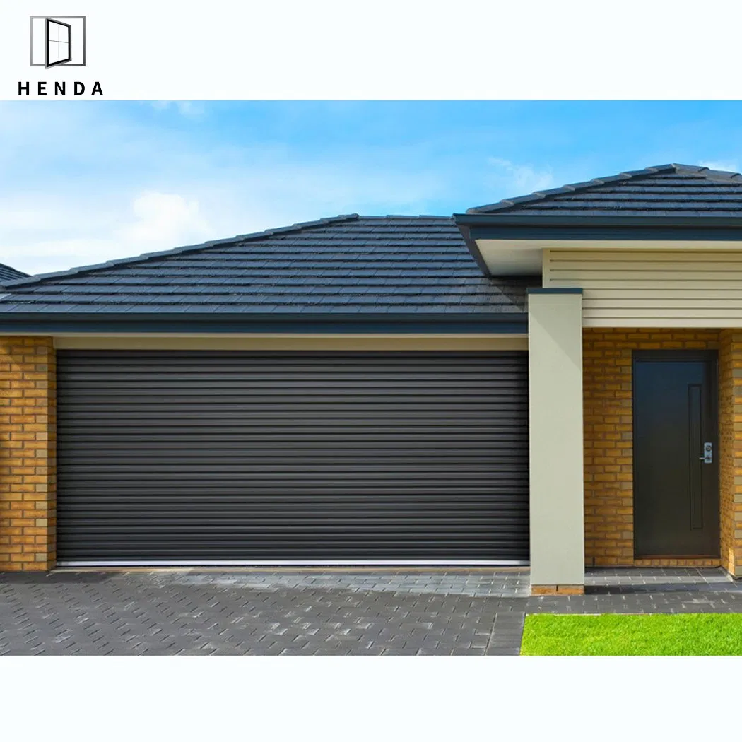 Us Standard High Speed Spiral Garage Aluminium Panel Rapid Roller Garage Door