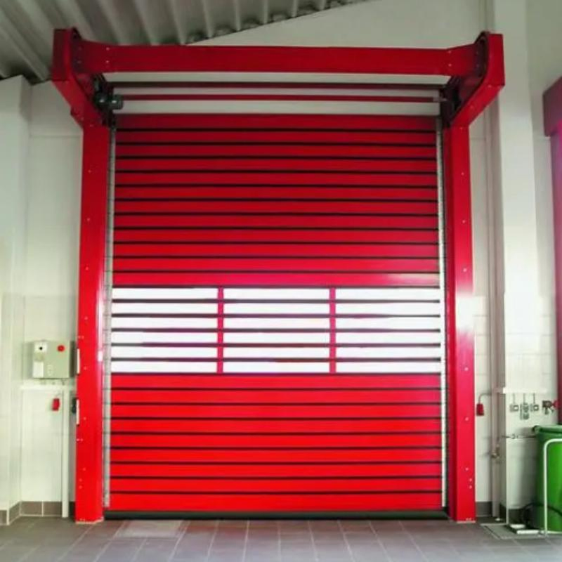 Industrial Aluminum Alloy Spiral Turbine Fast Spiral High Speed Door Factory Efficient Durable Auto Insulation Warehouse Door