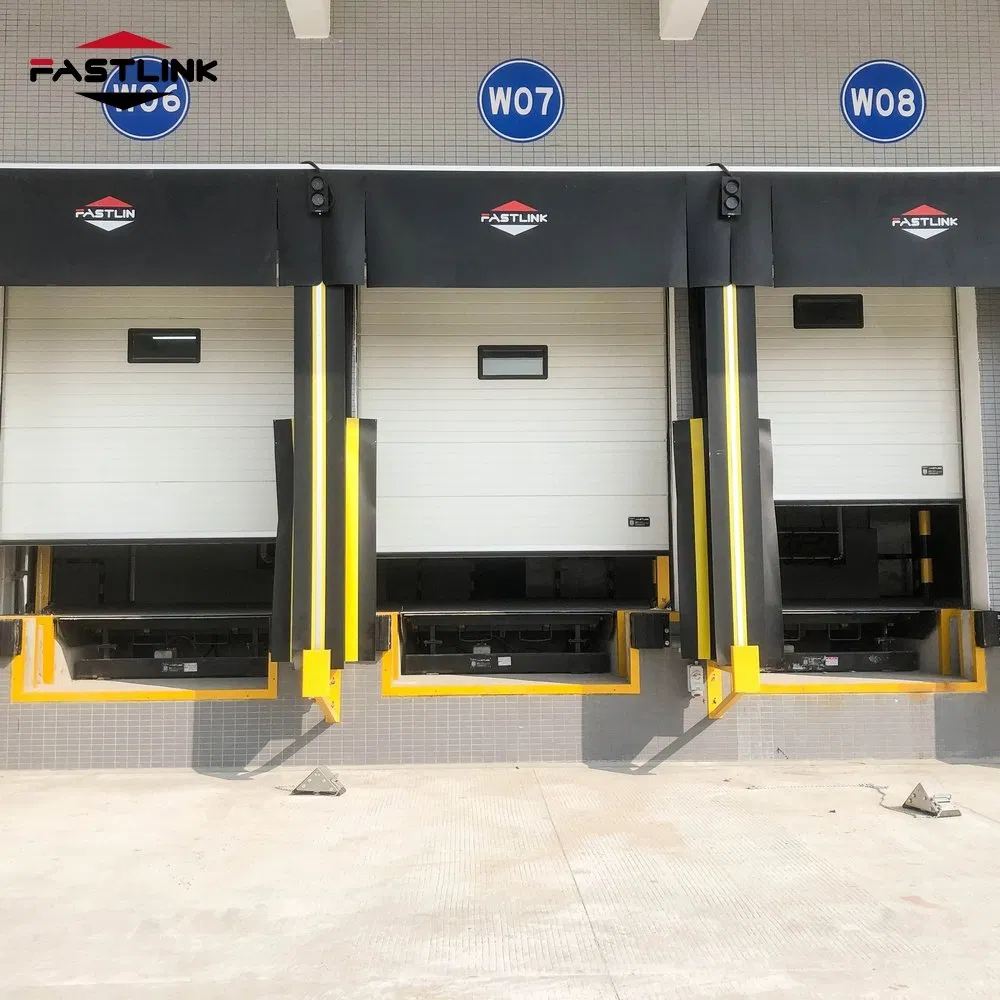 Fastlink High Efficiency Automatic PVC Fabric Loading Truck Dock Seals Inflatable Dock Shelters