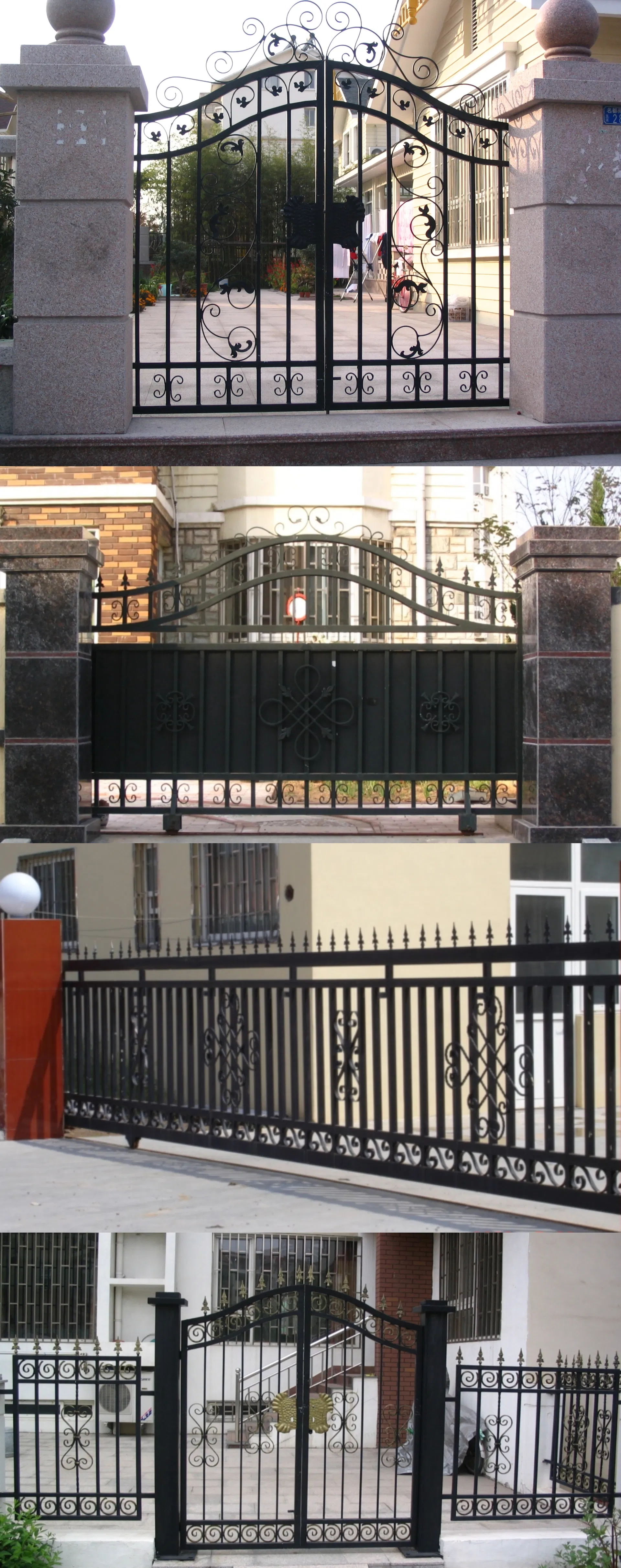 Wrought Iron Gate Detail 2