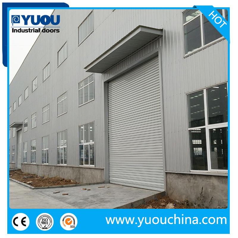 Cost Effective Galvanized Steel Fire Rated Rolling Fireproof External Wind Resist Metal Roller Shutter Door