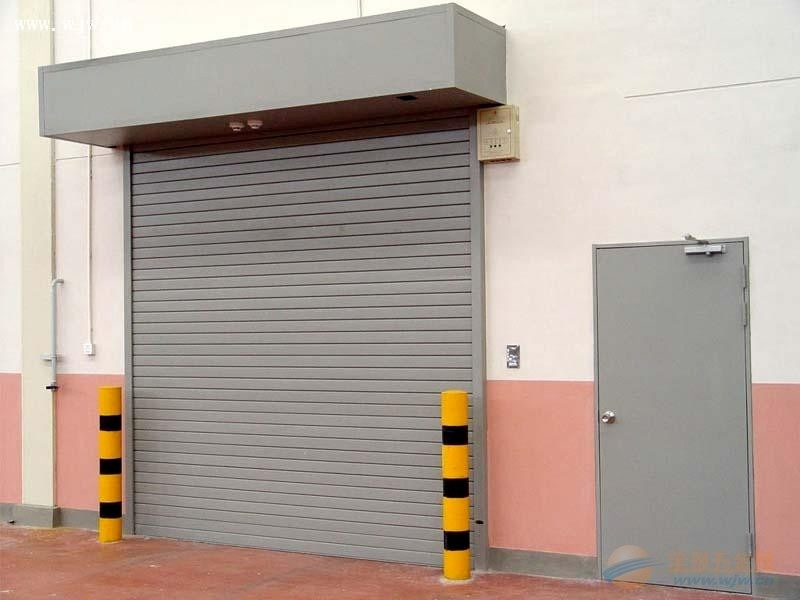Industrial Exterior Interior Fire Safety Rolling Security Safety Roller Shutter Rolling Galvanized Steel Foamed Motorized Fire Rated Fireproof Industrial Doors