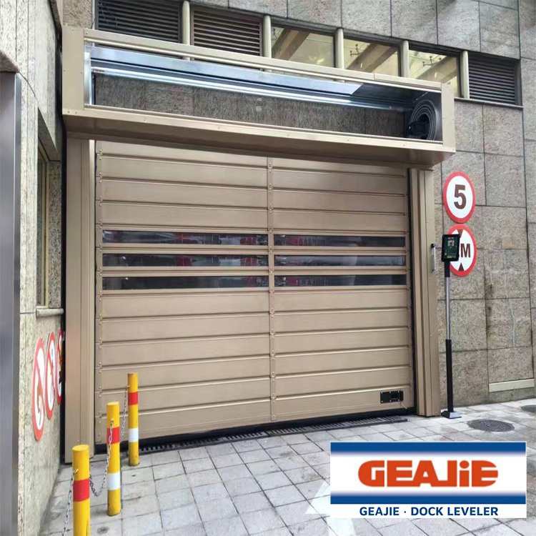Wholesale High Quality Aluminum Alloy Polyethylene Soundproof High Speed Door