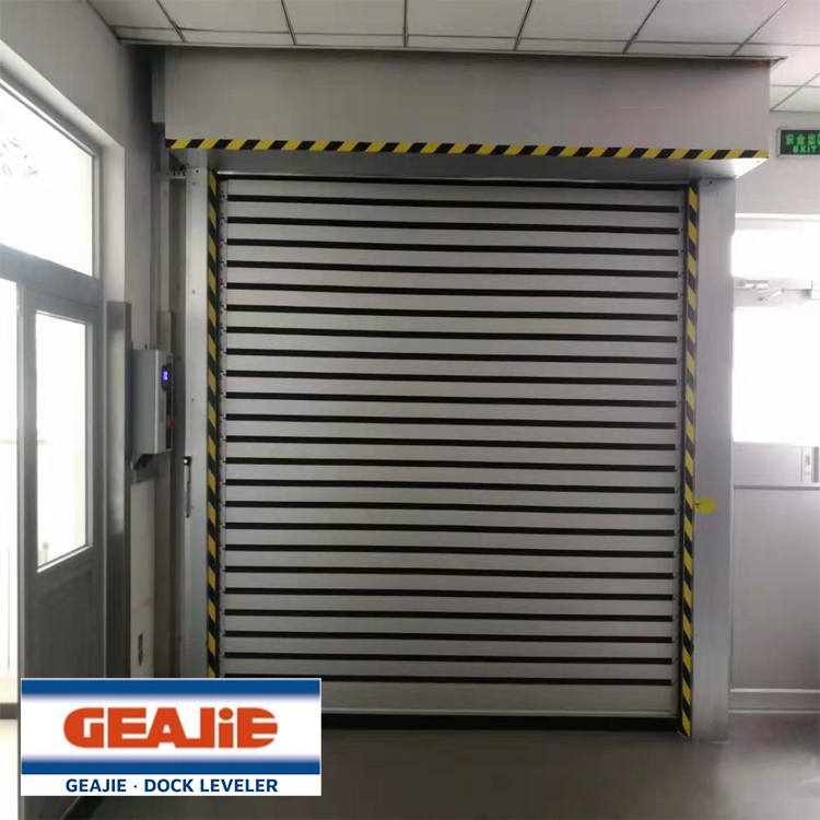 Wholesale High Quality Aluminum Alloy Polyethylene Soundproof High Speed Door
