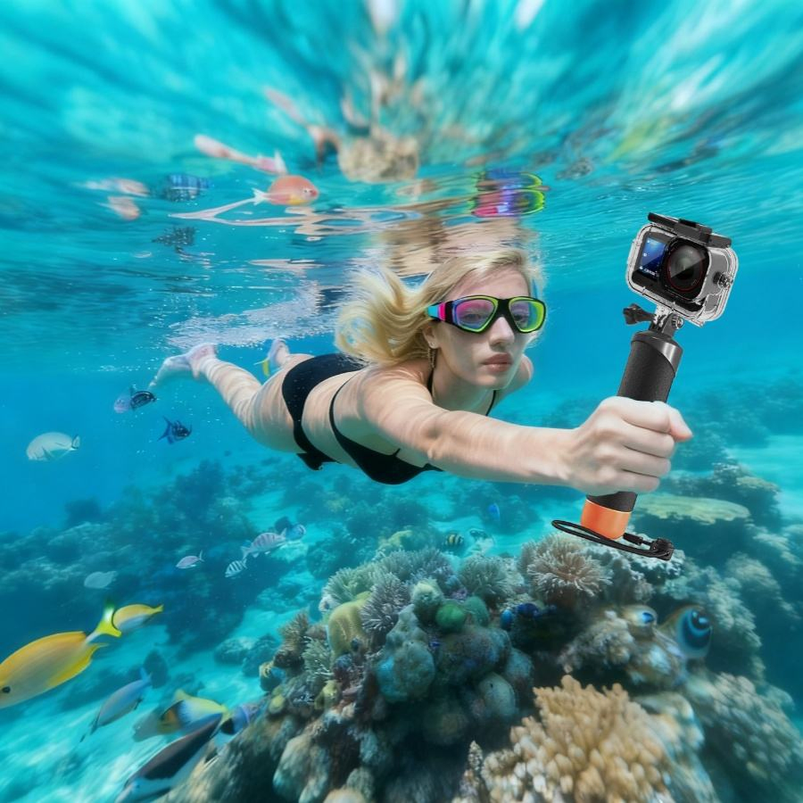 Osmo Action 6 Free Diving &amp; Snorkeling Set Retro Camera Camera Digital Used DSLR Camera