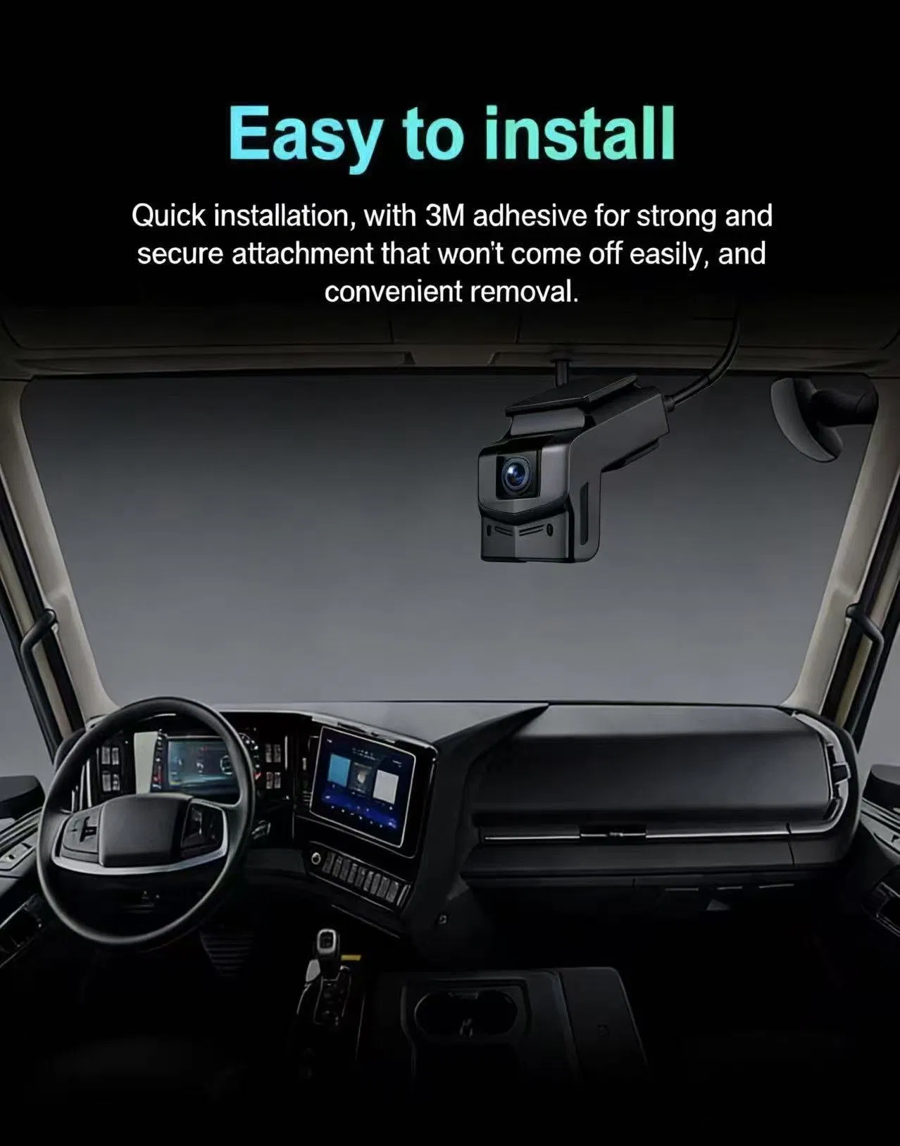 4G WiFi Fleet Dash Cam