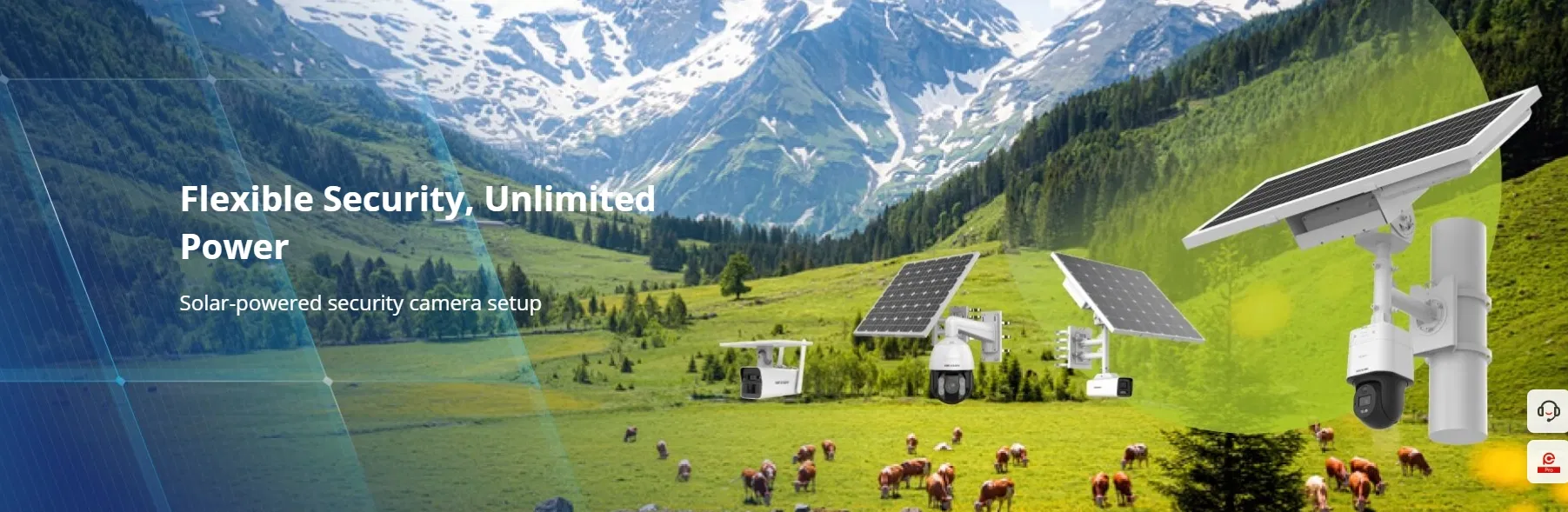 Solar-Powered Security Dome Camera Kit