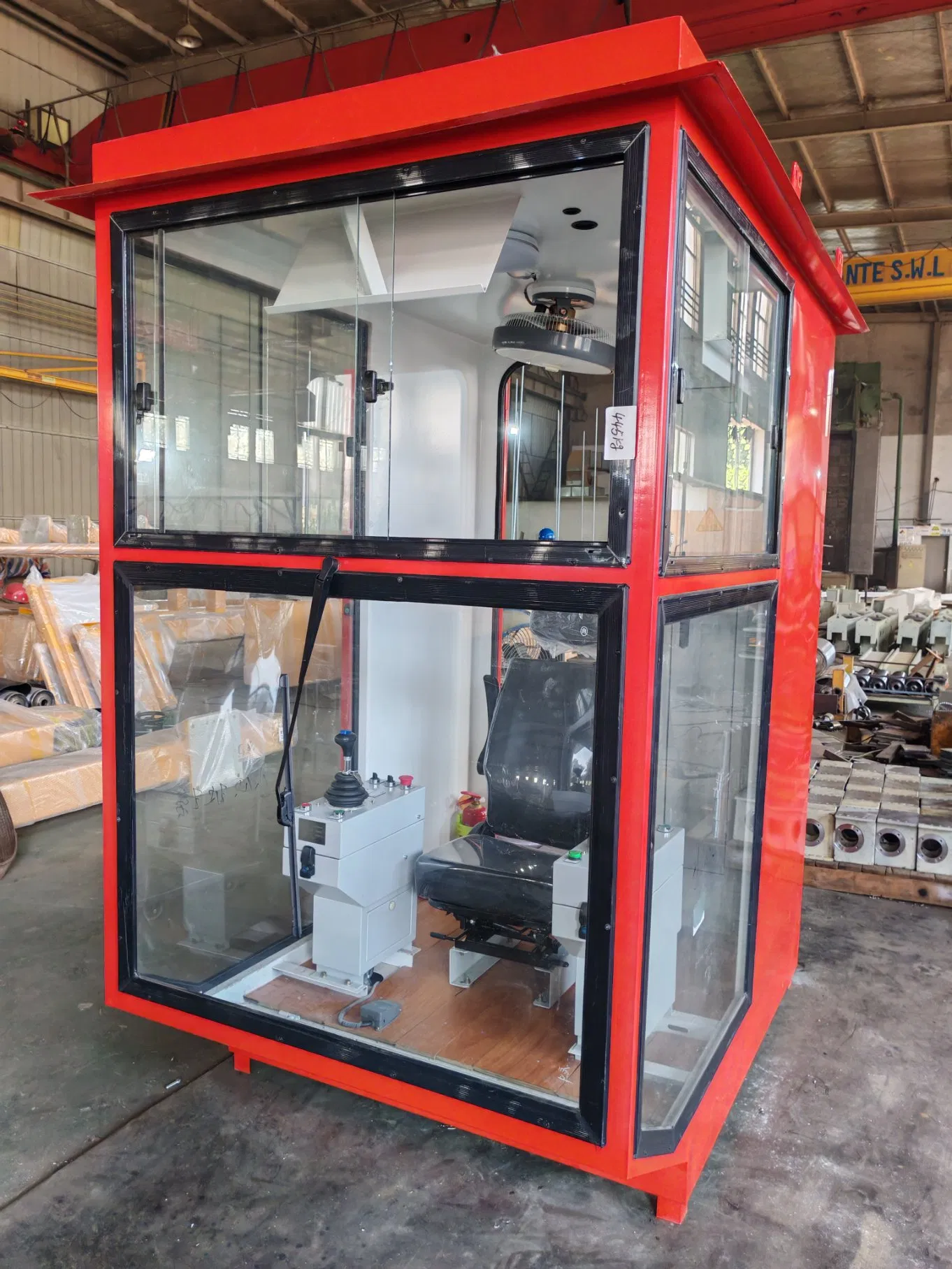 -40 Degree Low Temperature 4.5m Cantilever Single Girder Gantry Crane with Cabin