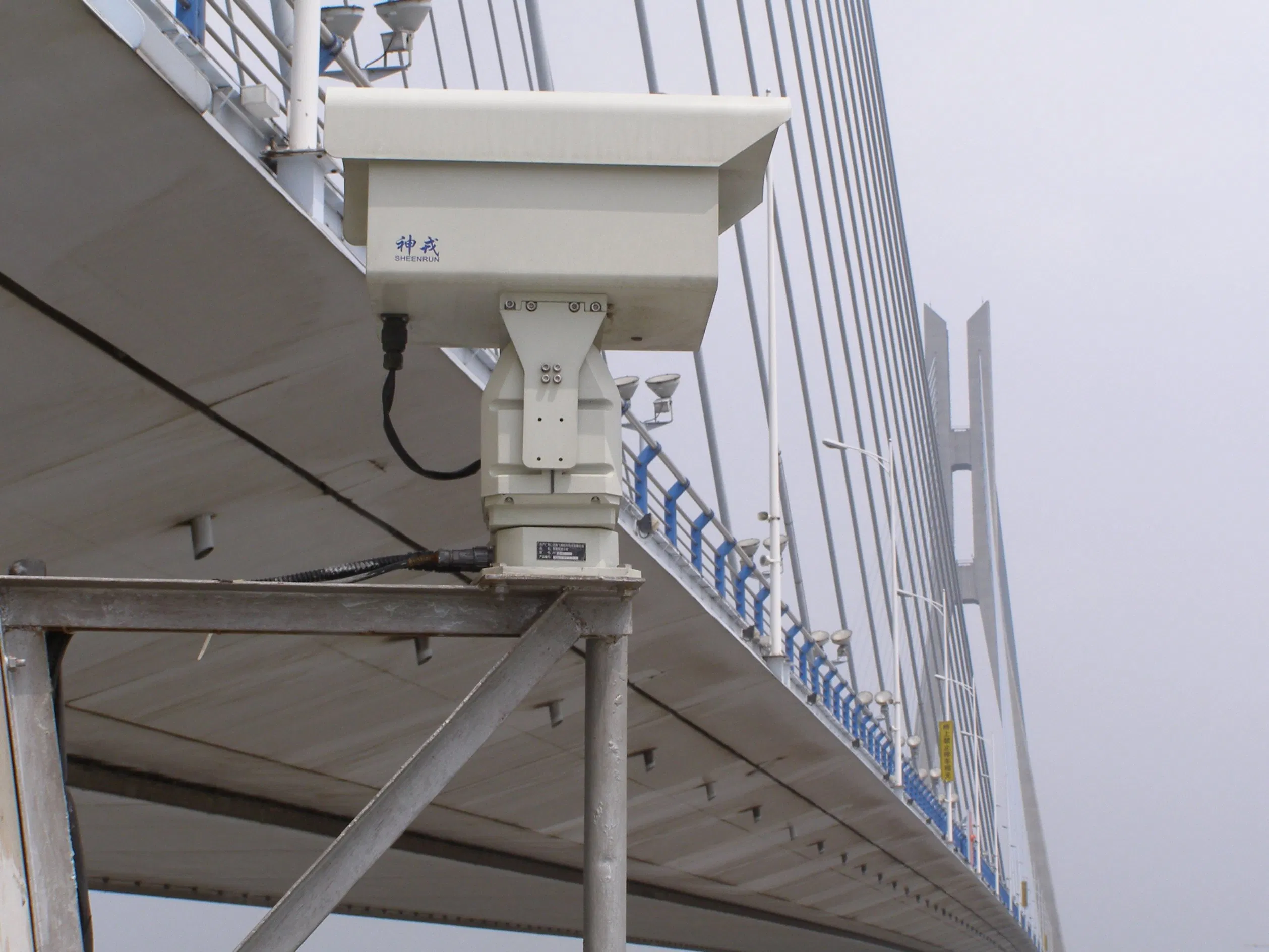 CCTV PTZ Laser Night Vision Camera for Bridge
