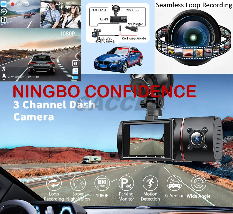 Dual 1080P Dash Cam