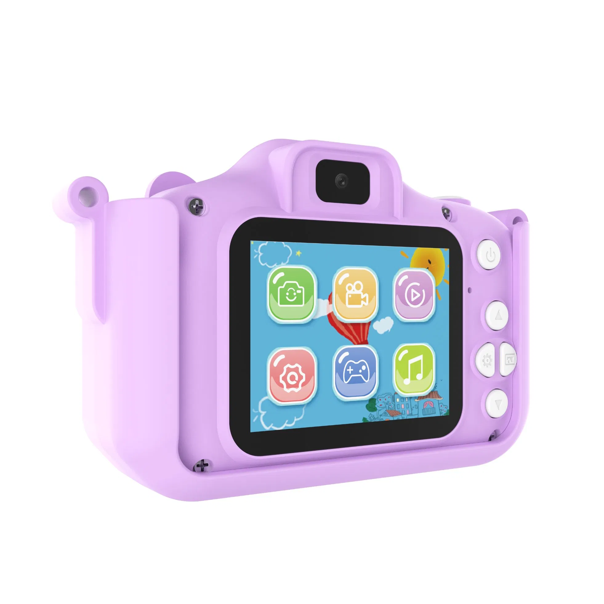 Lightweight Cartoon Toy Digital Camera for Kids with 3-Layer Optical Lens