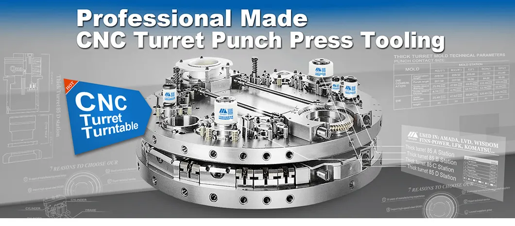 CNC Turret Punch Tools