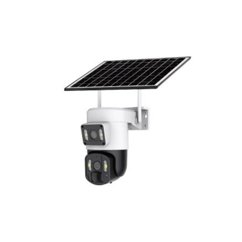 Solar IP Camera Home Security WiFi Solar PTZ Camera Rechargeable Outdoor