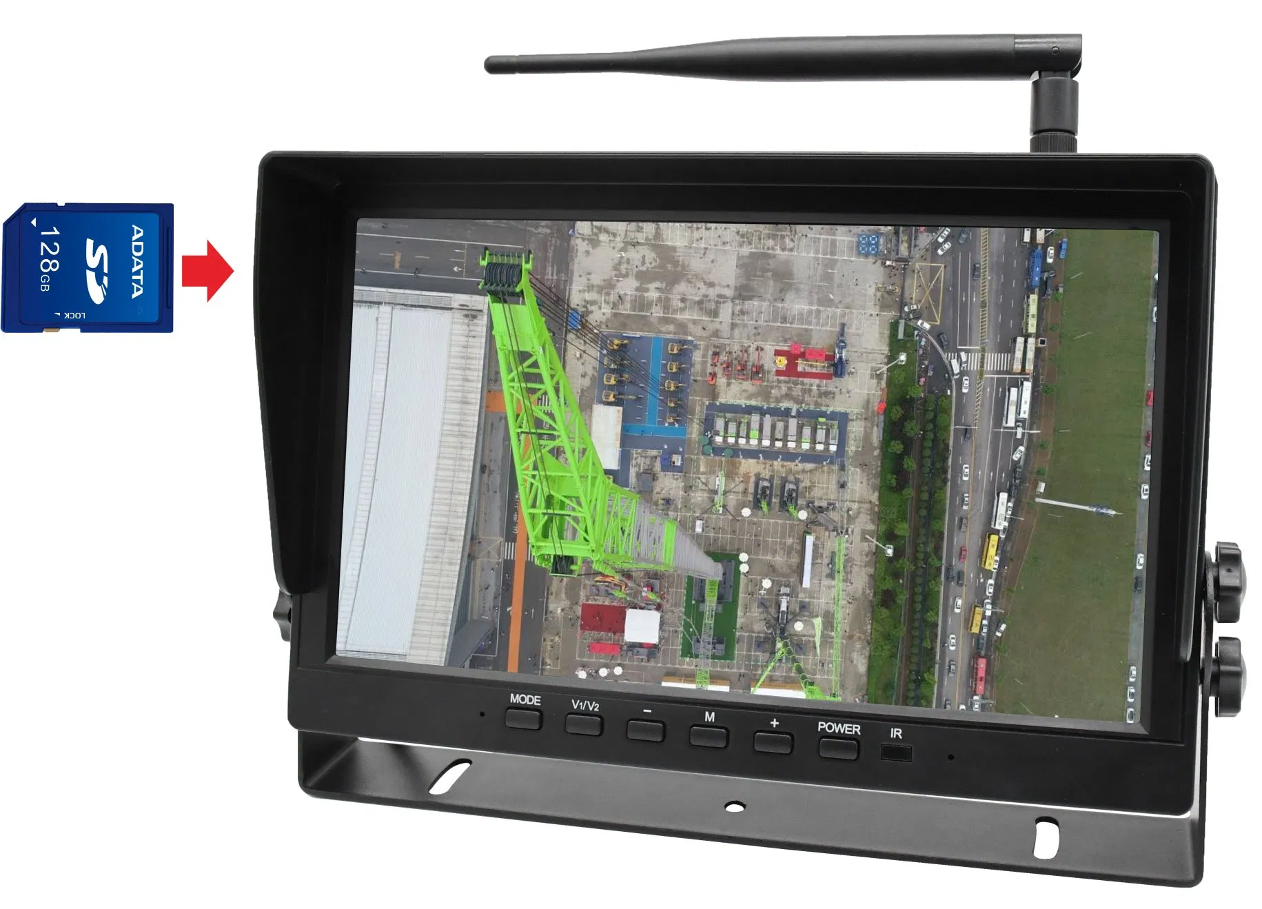 Wireless Waterproof Crane Camera for Tower /Beam /Bridge /Gantry /Jib /Crawler /Mobile /Truck Crane