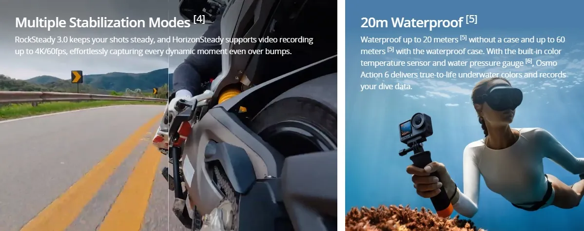 Osmo Action 6 Specs 5