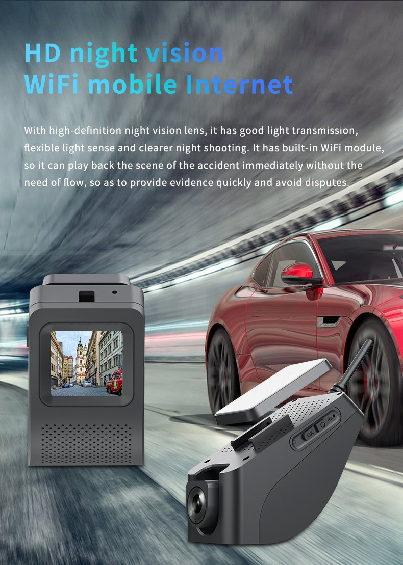 4G Taxi Fleet Management Car Dual Lens 4G Dash Camera WiFi GPS