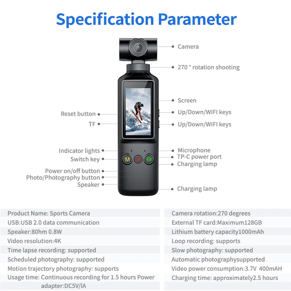 X8 Pocket Action Camera