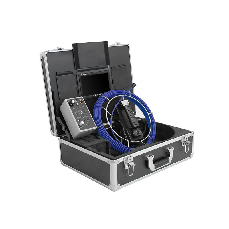 Wopson 7inch 20-50m Blue Cable DVR CCTV Sewer Pipe Drain Inspection Camera